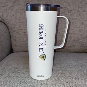 Johns Hopkins Perka thermos cup